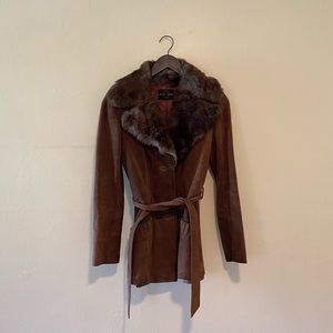 suede leather jacket